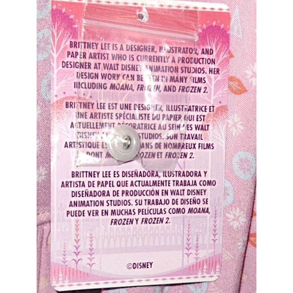 Disney Park Frozen Pink Dress For Adult Olaf Figured Size Small WDW NEW … - Picture 8 of 9